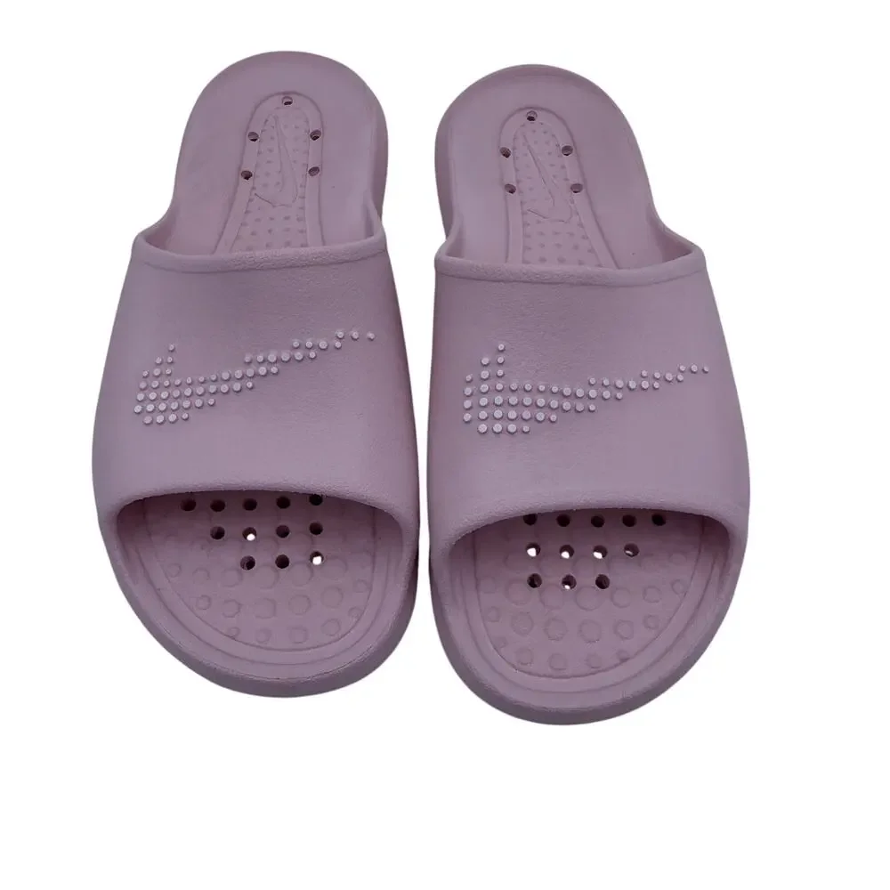 Nike Women's Light Pale Pink Victori One Shower Slides Sandals Size 9